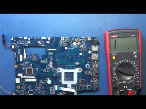 Видео: Ремонт ноутбука Lenovo g505 (LA-9911p). Не включается. Часть 1.