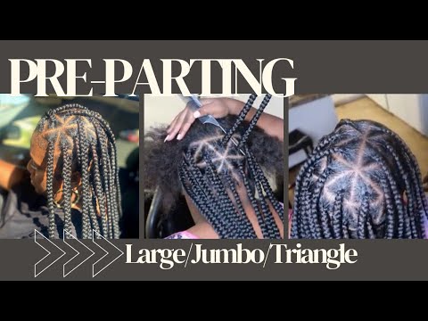 Видео: ПОДГОТОВИТЕЛЬНАЯ ЧАСТЬ ДЛЯ БОЛЬШИХ БЕЗУЗЛОВЫХ КОС/ТРЕУГОЛЬНЫХ ДЕТАЛЕЙ