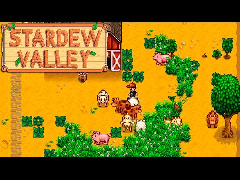 Видео: Кольцо на Удачу, Свиньи и Майонез - Stardew Valley #22