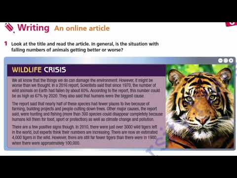 Видео: eyes open 4 wildlife crisis unit 6, 8 сынып