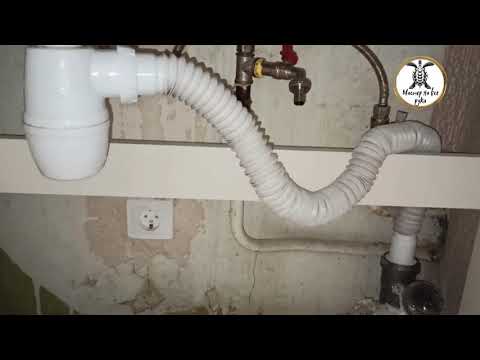 Видео: Сифон чистый, а вода не уходит - РЕШЕНО. Показываю, как устранить проблему за 3 минуты
