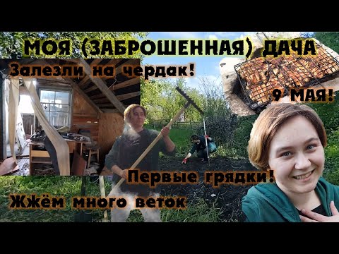 Видео: Праздник на ЗАБРОШЕННОЙ ДАЧЕ! Первый в жизни ПИКНИК на заброшке!