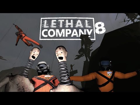 Видео: [Артур, Даша, Тёма, Таня] - Пауки пришли  Lethal Company