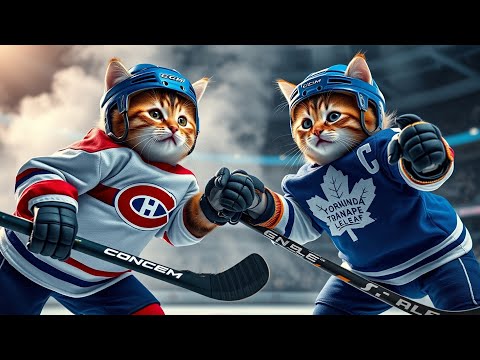 Видео: 33 КОТЁНКА - А НУ-КА ДАВАЙ-КА СЫГРАЕМ В ХОККЕЙ! КОТЫ КОТЯТА И КУБОК СТЭНЛИ 33 KOTENKA