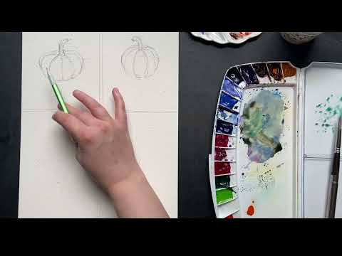 Видео: Интерьерная картина. Осенний декор для дома. 