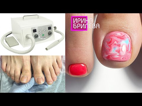 Видео: Педикюр 🌸 Обработка стоп и пальчиков 🌸 Педикюрный аппарат с пылесосом (ОБЗОР)