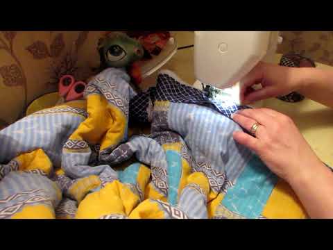 Видео: Лоскутное одеяло без затрат (часть 2)