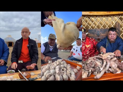 Видео: Травяная жизнь монгольского Энке и его друзья! Коллекция 41 #кемпинг #кулинария #деревня #монголия