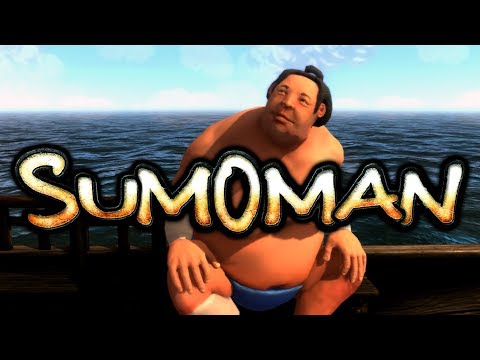 Видео: ЖИРНЫЙ ДЯДЬКА ЕСТ РОЛЛЫ (SUMOMAN)