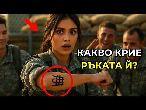 Видео: Те се смяха на татуировката — после замръзнаха, когато командир от ТЮЛЕНИТЕ ѝ отдаде чест