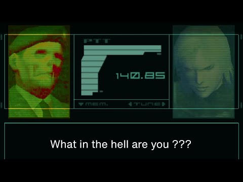 Видео: Райдена предупредили о цензуре Интернета - Разговор по кодеку из MGS2 (2023)