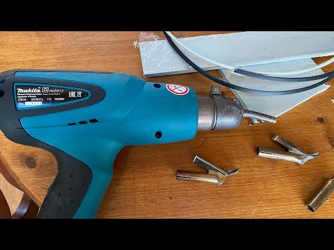 Видео: Пайка листового полипропилена феном