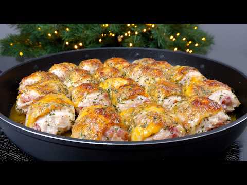 Видео: 🎄🧑🏻‍🎄 Рецепт рождественского куриного рулета, который все ищут! Сочный, нежный и такой вкусный!