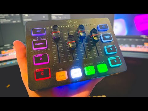 Видео: FIFINE AmpliGame SC3 - Лучший Микшер для Начинающего Стримера