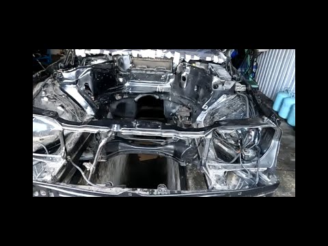 Видео: Установка 113motor. часть1 на W124 Mersedesbtnz.