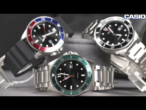 Видео: ОТЛИЧНЫЕ ДАЙВЕРЫ ЗА КОПЕЙКИ! Японские часы Casio Collection Duro MDV-107 | Style-Time