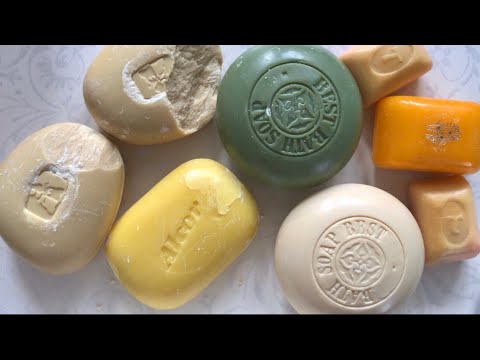 Видео: ASMR SOAP # 188/ Cutting Retro soap | Video for Relax/Резка Ретро мыла