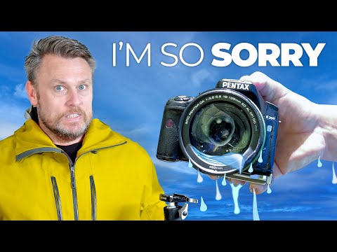 Видео: Я уронил эту камеру Pentax