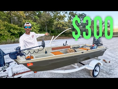 Видео: Прицеп Jetski to Jon Boat (который потом чуть не разрушил)