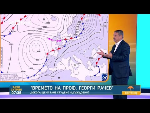 Видео: Проф. Рачев: Не можем да тръгнем по джапанки, но ще е топъл ноември