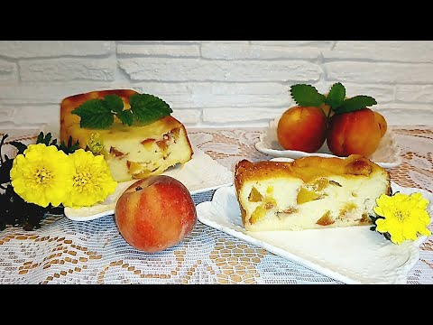 Видео: Творожная запеканка с фруктами.  Нежная, вкусная и быстрая.