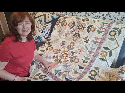 Видео: Пэчворк|Лоскутный топ для одеяла|Goose Crossing