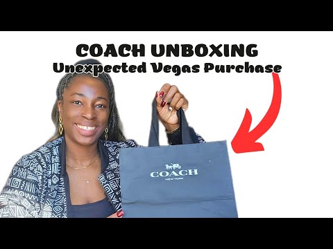 Видео: Распаковка Coach Plaza 22 Vegas: история с бирками и что подходит