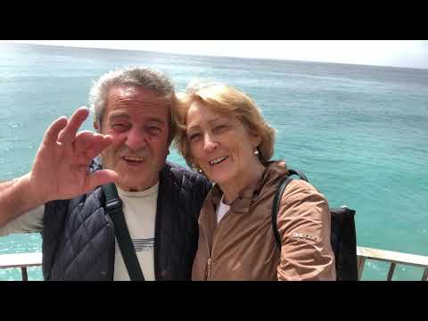 Видео: Прогулка с мужем по набережной Лигурии. Италия.