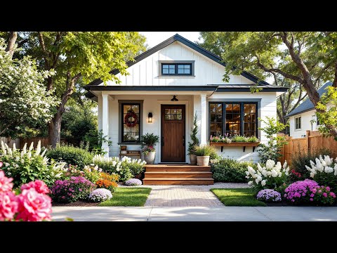 Видео: Дизайн сада с прекрасными идеями ландшафтного дизайна. Вдохновение для небольших садов.