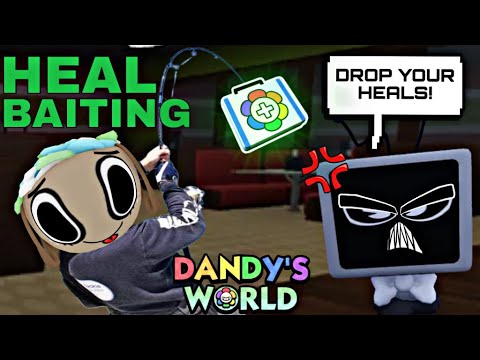 Видео: Healbaiting как Bassie In Dandy's World