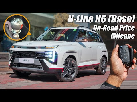 Видео: Hyundai Venue N-Line Base N6 с прайс-листом On Road, звуком выхлопа и пробегом