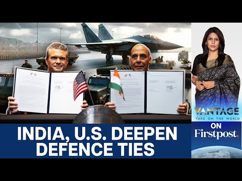 Видео: США и Индия подписывают 10-летний оборонный пакт на фоне торговой напряженности | Обзор с Палки Ш...