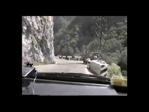 Видео: Дорога на Красную поляну Сочи 1998 год.