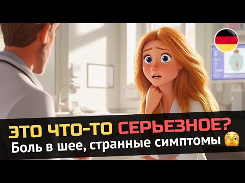 Видео: Немецкий в Реальной Жизни: Визит к врачу с тревожными симптомами | B1–B2