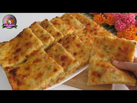 Видео: Лучше, чем пицца. Просто натрите на терке 3 картофелины. легко, дешево и вкусно👌.