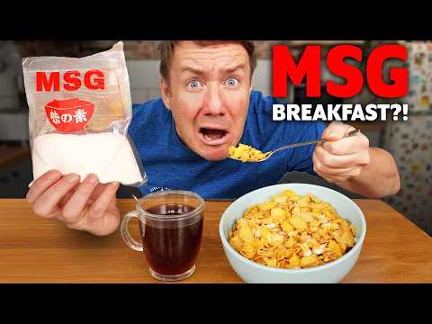 Видео: Что произойдет, если добавлять глутамат натрия в каждый прием пищи? (Я проверил)