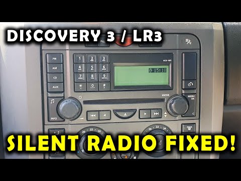 Видео: DISCOVERY 3 / LR3: Не работает громкость радио, молчит или сломался? Этот лайфхак для Land Rover ...