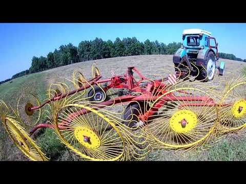 Видео: Как настроить грабли ГКП-6,1М "Харвест".