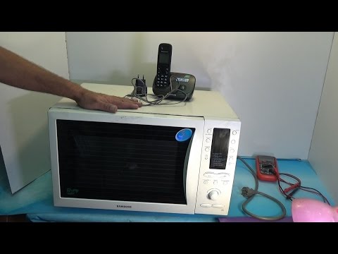 Видео: Микроволновка после скачка напряжения