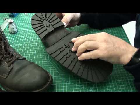 Видео: Ремонт подошвы и набоечной части