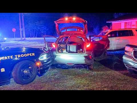 Видео: Погоня за БМВ на скорости 200км/ч. Работа полиции США.