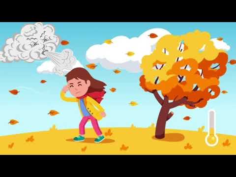 Видео: Заняття для дітей раннього віку з розвитку мовлення. Тема: "Осіння погода"