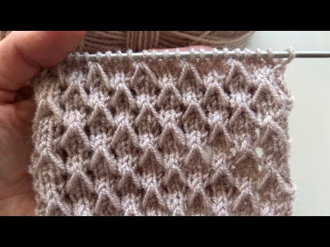Видео: ГЛАЗ не ОТОРВАТЬ! Уже вязали такой узор?!