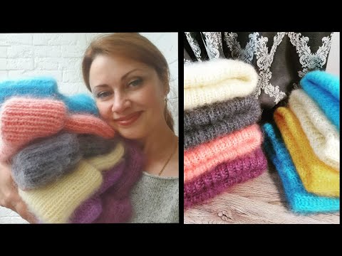 Видео: 5 вариантов вязания шапки  Такори спицами.