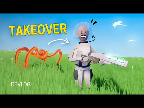 Видео: Добавляю захват хоста в мою странную игру-шутер — Devlog