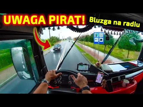 Видео: ВНИМАНИЕ дорожный пират 👉 бросает вызов по CB радио Picia!