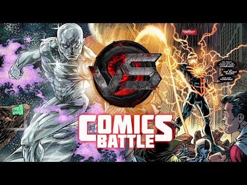 Видео: СЕРЕБРЯНЫЙ СЁРФЕР ПРОТИВ ФЛЭША БОГА СМЕРТИ (КОМИКС БАТТЛ)