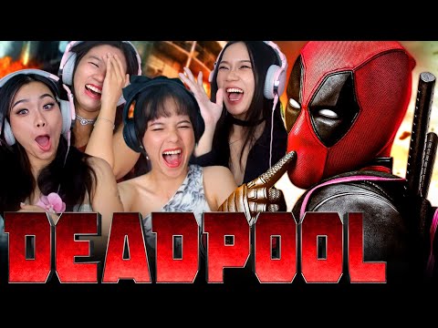 Видео: Реакция иностранных девушек | Дэдпул | Первый просмотр