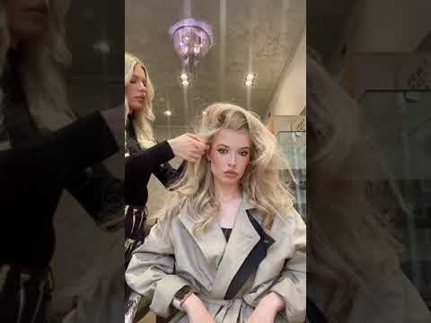 Видео: Укладка.Объёмная укладка. Volume hair.
