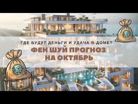 Видео: Фен шуй прогноз на октябрь, процветание и удача в доме 💫